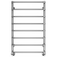 Водяной полотенцесушитель Terminus Стандарт П8 500x800 4670078530370 Хром, нижнее подключение, G 1/2 — фото 2, Водяные полотенцесушители