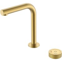 Смеситель для раковины Boheme Tech 158-MG Золото матовое — фото 1, Смесители