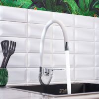 Товар: Смеситель для кухни Ростовская Мануфактура Сантехники Boou B8274-10F-E306A Белый Хром - фото 6 Смеситель для кухни Ростовская Мануфактура Сантехники Boou B8274-10F-E306A Белый Хром — фото 6, Смесители