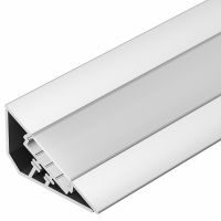 Профиль алюминиевый Arlight 020909 накладной Серебристый — фото 1, Профили для светодиодных лент