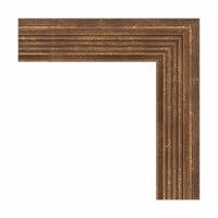 Зеркало Evoform Definite 63х63 BY 0779 в багетной раме - Сухой тростник 51 мм — фото 3, Мебель для ванной