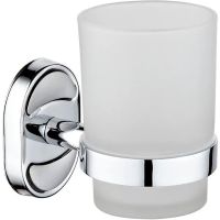 Стакан для зубных щеток Ростовская Мануфактура Сантехники A6020 Хром — фото 1, Мыльницы