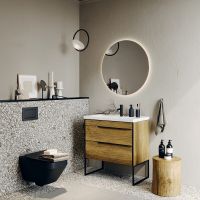 Зеркало Aqwella Moon 60 MOON0206 с подсветкой с бесконтактным выключателем — фото 3, Мебель для ванной