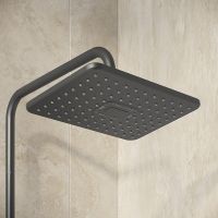 Товар: Душевая система Grossman Style 500.K35.05.210 Черная матовая - фото 6 Душевая система Grossman Style 500.K35.05.210 Черная матовая — фото 6, Душевые стойки