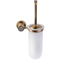 Ершик для унитаза Boheme Royal Cristal 10933-BR Бронза — фото 1, Ершики для унитаза