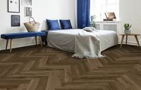 Виниловый ламинат Firmfit Herringbone CW-3290 Дуб Орех Американский Браш 615х123х5 мм — фото 2, Виниловый ламинат