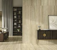 Керамогранит Italon Charme Advance Travertino Romano Sat Rect 610015000585 60х120 см — фото 2, Керамогранит