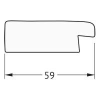 Зеркало Evoform Definite 134х74 BY 0753 в багетной раме - Травленое золото 59 мм — фото 5, Мебель для ванной