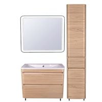 Тумба под раковину Style Line Атлантика Люкс Plus 90 Ясень перламутр арт-СС-00002218 — фото 2, Тумбы под раковину