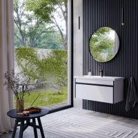 Товар: Тумба под раковину Aqwella Urban 100 URB0110W подвесная Белая - фото 2 Тумба под раковину Aqwella Urban 100 URB0110W подвесная Белая — фото 2, Мебель для ванной