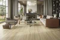 Керамогранит Italon Charme Advance Travertino Romano Nat Rect 610010002161 80х160 см — фото 2, Керамогранит