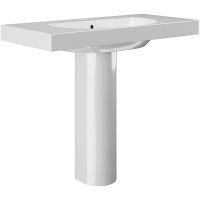 Товар: Раковина Kerama Marazzi Buongiorno 100 BG.wb.100 Белая глянцевая - фото 2 Раковина Kerama Marazzi Buongiorno 100 BG.wb.100 Белая глянцевая — фото 2, Раковины подвесные