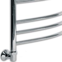 Водяной полотенцесушитель Ника Arc ЛД/ВП (г2) 120x60 с полкой Хром — фото 4, Водяные полотенцесушители