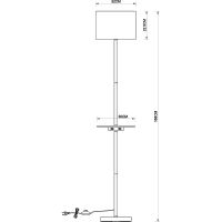 Товар: Торшер Artelamp Combo A4056PN-1WH Белый - фото 5 Торшер Artelamp Combo A4056PN-1WH Белый — фото 5, Торшеры