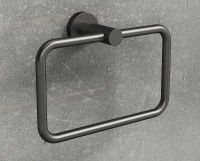 Кольцо для полотенец Colombo Design Plus W4931.GM Grafite Mat — фото 2, Полотенцедержатели