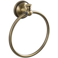 Кольцо для полотенец Grampus Alfa GR-9511 Бронза — фото 1, Полотенцедержатели
