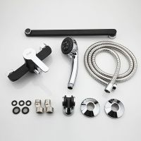 Товар: Смеситель для ванны Frap H42 F2242 универсальный Черный матовый Хром - фото 6 Смеситель для ванны Frap H42 F2242 универсальный Черный матовый Хром — фото 6, Смесители