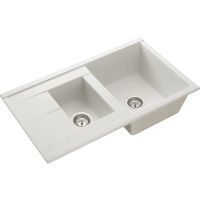 Товар: Кухонная мойка Aquaton Делия 87 1A716232DE240 Жемчуг - фото 3 Кухонная мойка Aquaton Делия 87 1A716232DE240 Жемчуг — фото 3, Кухонные мойки