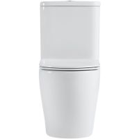 Товар: Унитаз компакт Black&White Universe 7789W с бачком и сиденьем Микролифт - фото 2 Унитаз компакт Black&White Universe 7789W с бачком и сиденьем Микролифт — фото 2, Унитазы