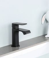 Товар: Смеситель для раковины Frap H71-6 F1071-6 Черный матовый - фото 9 Смеситель для раковины Frap H71-6 F1071-6 Черный матовый — фото 9, Смесители