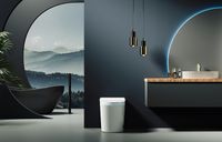 Унитаз биде Abber Bequem AC1117S приставной с сиденьем Микролифт — фото 16, Умные унитазы