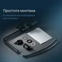 Смеситель для кухни AM.PM Like F8005722 Черный — фото 6, Смесители для кухни