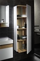 Шкаф пенал Jacob Delafon Terrace 50 R EB1179D-N23 подвесной Коричневый — фото 3, Пеналы для ванной комнаты