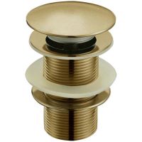 Донный клапан Boheme Medici 610 click-clack Бронза — фото 1, Донные клапаны