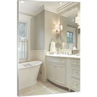 Зеркало Mixline Комфорт 39 525023 с полированной кромкой — фото 1, Зеркала в ванную комнату