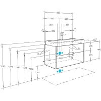 Тумба под раковину Aquaton Оливия 90 1A254401OLUG0 подвесная Грей Дуб ойстер — фото 4, Тумбы под раковину