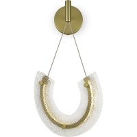 Настенный светильник Maytoni Pendant Maya P091WL-L18G3K Прозрачный Золото — фото 4, Светильники