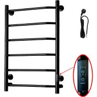 Электрический полотенцесушитель Тругор ПЭК 6 СП 80x50 Черный — фото 1, Электрические полотенцесушители