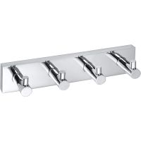 Вешалка для полотенец Bemeta Beta 132405212 Хром — фото 1, Крючки для полотенец