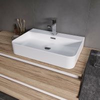 Раковина Grossman 60 GR-3036 Белая — фото 3, Раковины накладные