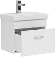 Тумба под раковину Aquanet Нота 50 246955 подвесная Белая — фото 5, Тумбы под раковину