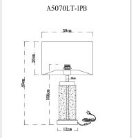 Товар: Настольная лампа Artelamp Baymont Белая Полированная медь арт-A5070LT-1PB - фото 5 Настольная лампа Artelamp Baymont Белая Полированная медь арт-A5070LT-1PB — фото 5, Настольные лампы