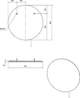 Комплект мебели для ванной STWORKI Ноттвиль 80 431036 подвесной Белый матовый — фото 10, Комплекты мебели для ванной