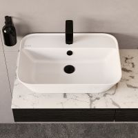 Товар: Смеситель для раковины Vitra Root Square Черный матовый арт-A4273136EXP - фото 2 Смеситель для раковины Vitra Root Square Черный матовый арт-A4273136EXP — фото 2, Смесители для раковины