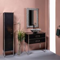 Товар: Зеркало Boheme Armadi Art NeoArt Aura 60 538 с подсветкой Серебро - фото 4 Зеркало Boheme Armadi Art NeoArt Aura 60 538 с подсветкой Серебро — фото 4, Мебель для ванной