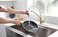 Товар: Смеситель для кухни Paulmark Siegen Si213111-BRw Бронза Белый - фото 5 Смеситель для кухни Paulmark Siegen Si213111-BRw Бронза Белый — фото 5, Смесители для кухни