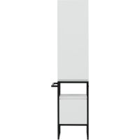 Шкаф пенал Allen Brau Priority 40 R 1.31005.WM Белый матовый — фото 4, Пеналы для ванной комнаты