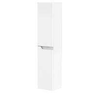 Шкаф пенал Orange Milano PM35-05KU Белый — фото 5, Пеналы для ванной комнаты