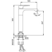 Товар: Смеситель для раковины Frap H71 F1071-2 Хром - фото 10 Смеситель для раковины Frap H71 F1071-2 Хром — фото 10, Смесители
