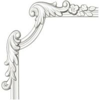 Угловой элемент Decomaster 97100-3L 25x245x245 мм — фото 1, Молдинги