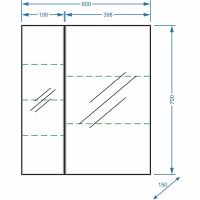 Товар: Зеркальный шкаф Stella Polar Концепт Парма 60 SP-00000051 Белый - фото 3 Зеркальный шкаф Stella Polar Концепт Парма 60 SP-00000051 Белый — фото 3, Зеркальные шкафы в ванную
