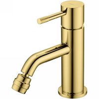 Смеситель для биде Boheme Uno 466-G Золото — фото 1, Смесители