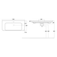 Товар: Тумба с раковиной Brevita Victory 105 УТ000024305 Белая матовая - фото 9 Тумба с раковиной Brevita Victory 105 УТ000024305 Белая матовая — фото 9, Мебель для ванной