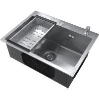 Товар: Кухонная мойка Ulgran Steel US 600-001 Брашированная сталь - фото 3 Кухонная мойка Ulgran Steel US 600-001 Брашированная сталь — фото 3, Кухонные мойки