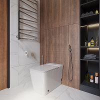 Унитаз Grossman GR-PR-5501 приставной с сиденьем Микролифт — фото 7, Приставные унитазы