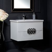 Тумба под раковину Boheme Armadi Art NeoArt 100 830-100-WH подвесная White — фото 3, Мебель для ванной